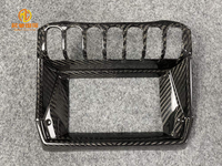 Kit de garnitures de style pour panneau de commande central en fibre de carbone sèche pour l'intérieur de voiture Lamborghini Aventador LP700 LP720 2011~2017