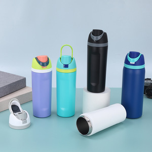 Sports Water Cup 304 Stainless Steel Vacuum Insulated Thermos Large-Capacity Portable Sports Water Bottle Outdoor
