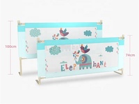 Portable pliant nouveaux enfants lit barrière berceau barrière sécurité bébé lit Rail enfant garde pour enfant