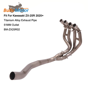 Tubo de Escape para <span class=keywords><strong>Kawasaki</strong></span> ZX25R ZX-25R 2020 2021 <span class=keywords><strong>2022</strong></span> 2023, Sistema de Escape para <span class=keywords><strong>Moto</strong></span>, Tubo Delantero, Exostos, Escapes - Product Image 3