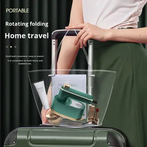 Foldable Handheld Portable Electric Garment <b>Steamer</b> Anti-Dry Burning 600mL Water Tank Mini Iron Household Use Travel-Friendly - Product Image 4