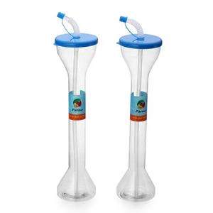 Custom 500ml Plastic Party Yard Glasses <b>Cup</b> with Lid and Straw Made In Vietnam - Product Image 6