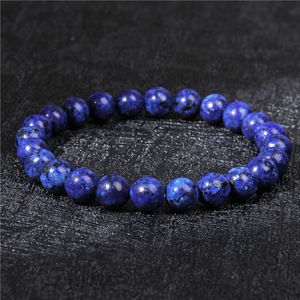 Bracelet en pierres naturelles de 8 mm en gros, bracelet de protection pour hommes, <span class=keywords><strong>quartz</strong></span> rose, améthyste, œil de tigre, bracelets en pierres naturelles porte-bonheur pour femmes - Product Image 3