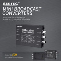 Convertisseur bidirectionnel professionnel SEETEC SCH SDI vers HDMI pour la diffusion en direct, support OEM/ODM direct usine, personnalisation du logo