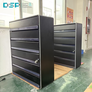 Vitrine de présentation de cigarettes et de tabac avec éclairage LED verrouillable sur mesure, fabriquée en usine au Vietnam, pour les magasins de tabac. - Product Image 4