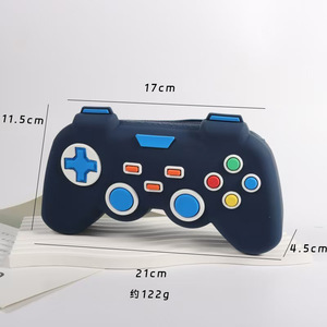 Silicone Gaming <b>Controller</b> Pencil Bag 21cm Zipper Closure School Office Use - Product Image 1