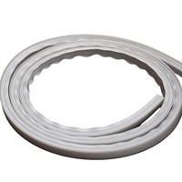 1212 Carré Avant Émission Flexible Silicone LED Néon Lumière Tube Profil Structure Creuse pour DIY Éclairage Personnalisation