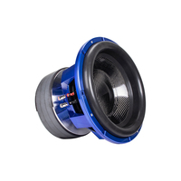 Nouveau Subwoofer de Voiture 15 Pouces 2024, 3000W RMS, Bobine Mobile 4.5'' à 4 Couches, Haut-parleur Audio Auto, Cône en Fibre de Carbone, Puissance SPL, Woofers Bleus