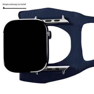 Bracelet intelligent Upro pour Apple Watch Ultra 2, bracelet en nylon noir réglable, bracelet de sport d'extérieur pour hommes - Product Image 6