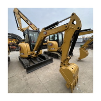Mini-excavatrice sur chenilles CAT 303.5E d'occasion, haute qualité, bas prix, d'origine japonaise, en stock, à vendre