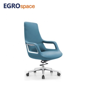 EGROspace Comfortable Wheel Boss Conference Ergonomic Supplier Visitor Office Leather <strong>Chair</strong> - Product Image 6