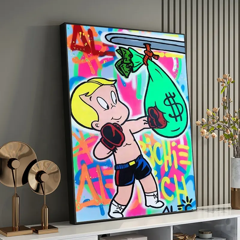 Tableau Street Art Monopoly - Tableaux du Monde