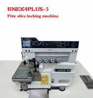 Machine à coudre industrielle multifonctionnelle à cinq fils Merrow Overlock RNEX4PLUS-5