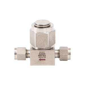 Filtro de Acero Inoxidable 316L para Sistemas de Alta Presión, con Forma de T para Filtración de Gases de Alta Pureza - Product Image 1