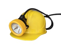 Lampe frontale de mineur à LED rechargeable pour l'exploitation minière souterraine