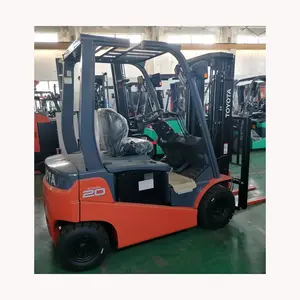 2023 Toyota Forklift 20 Japanese Engine 2 Ton 2.5 Ton 3 Ton Petrol LPG Forklift with Side Gear Lever for Sale at Low Price