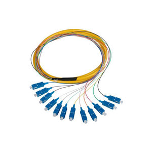 <span class=keywords><strong>12</strong></span> <span class=keywords><strong>brins</strong></span> 9/125 <span class=keywords><strong>fibre</strong></span> <span class=keywords><strong>optique</strong></span> Pigtail SC/APC <span class=keywords><strong>monomode</strong></span> <span class=keywords><strong>12</strong></span> <span class=keywords><strong>fibre</strong></span> Pigtail 1-3 mètres - Product Image 2