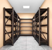 Étagères de rangement sans boulons, multi-niveaux, réglables, en métal, pour garage, atelier, boîte à outils, matériel, outils en vrac, rangement combiné