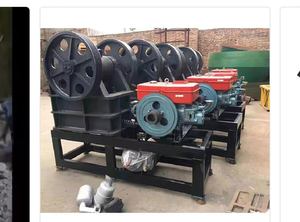 ¡Gran oferta! Planta completa de trituración de piedra con motor diésel mini, máquina móvil de mandíbulas para roca con motor diésel pequeño, trituradora de ladrillos. - Product Image 5