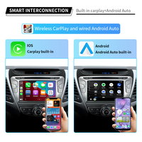 Reproductor Multimedia Estéreo Android 8' 2 DIN para Hyundai Elantra 2014-2015, Cámara de Reversa AHD