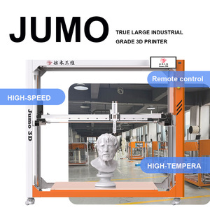 Imprimante 3D grand format JUMO 3D à extrusion monovis haute performance 350 mm/s avec nivellement automatique et plateau chauffant pour la fabrication de moules de fonderie - Product Image 1
