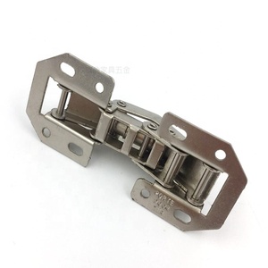 Modern 3 Inch Punch-Free Cabinet Door <strong>Spring</strong> <strong>Hinge</strong> 90 Degree Frog <strong>Hinge</strong> for Kitchen Living Room Home Office No Need for Drilling - Product Image 3