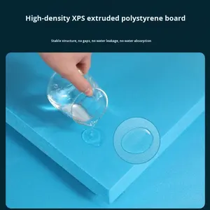 Panneau de mousse de <span class=keywords><strong>polystyrène</strong></span> <span class=keywords><strong>extrudé</strong></span> XPS de qualité supérieure Matériaux d'isolation thermique à haute valeur R pour l'isolation des murs extérieurs de toit intérieur - Product Image 2