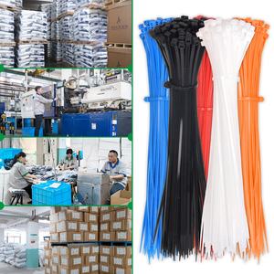 ربطة عنق من سلك أسود من النايلون مقاومة للربط بعلامة تجارية 18 بوصة من Igoto مع قفل ذاتي من النايلون 66 وصلة كبل نايلون من البلاستيك - Product Image 4