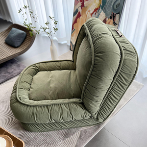 Sofá cama de diseño especial único para sala de estar, sofá cama plegable de tela - Product Image 2