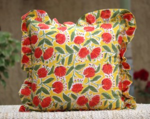 Premium Hand Block Printed Decorative Cotton <b>Cushion</b> <b>Cover</b> Pillow Trending Design - Product Image 1