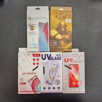 Protection d'écran en verre trempé incurvé UV haut de gamme pour Nokia X30, pour Redmi Note 13 Pro+, pour Samsung S21 Ultra, couverture complète