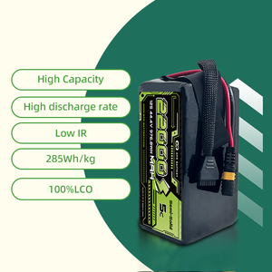 High Capacity GPR Power Semi-solid State 22000mAh 12S 47.4V 10C <b>Battery</b> UAV <b>Drone</b> <b>Battery</b> High Power Density 500 Cycles - Product Image 6