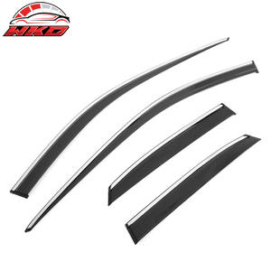 Pare-soleil en acrylique pour Lexus RX350 RX450h 23-25, déflecteurs de pluie avec garniture chromée - Product Image 3