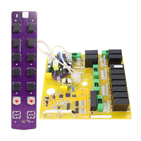 Remote Nirkabel Industri SF-10DM Key-Lock 10-Tombol Kecepatan Ganda IP66 untuk Overhead Crane Hoist