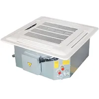 Ventilateur à cassette 4 voies haute performance, écologique, certifié CE, avec moteur AC pour les restaurants et les espaces commerciaux