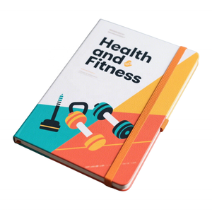 Carnet de fitness à spirale à feuilles mobiles imprimé, 6x9 pouces, planificateur hebdomadaire de gym, <span class=keywords><strong>agenda</strong></span> personnalisé avec couverture en papier réutilisable - Product Image 3