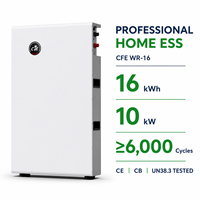 Système de stockage d'énergie résidentiel divisé 16 kWh LiFePO4 51,2 V 314 Ah avec batterie CAN pour Growatt et SMA SRNE