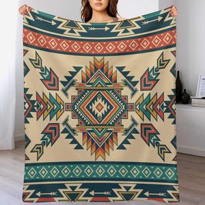 Verão Ar Condicionado Tamanho Grande 240*220cm Escritório Sofá Camping Imprimir Flanela Bohemian Throw Custom Fleece Blanket - Product Image 6