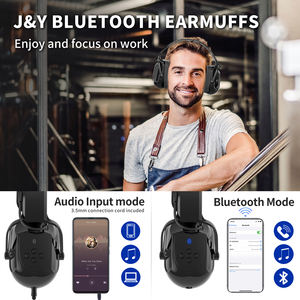 Orejeras <span class=keywords><strong>de</strong></span> seguridad para cortacésped industrial, protección auditiva con cancelación <span class=keywords><strong>de</strong></span> ruido, auriculares inalámbricos <span class=keywords><strong>de</strong></span> Radio, 29Db - Product Image 2