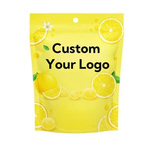 Custom Printed 3.5g Mylar Bags Smell Proof Resealable Zipper Food Grade for Gummy Candy - Product Image 2