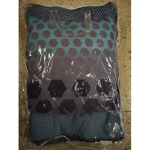 Juego de edredón Libaca Aibara Yoe 180x200 cm con diseño geométrico moderno para el hogar - Product Image 3