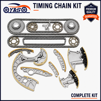 Novo Kit de Reparo Automotivo Ys com Conjunto de Corrente de Sincronismo em Aço Liga de 17 Peças, Compatível com Motores Diesel 2.7L/3.0L BSG/BNG/BUN/BKS 2002-2010