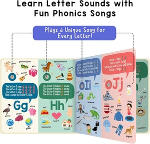 <span class=keywords><strong>Livre</strong></span> de carte <span class=keywords><strong>audio</strong></span> imprimé personnalisé OEM pour enfants <span class=keywords><strong>Livre</strong></span> sonore de musique <span class=keywords><strong>Livre</strong></span> sonore personnalisable pour enfants - Product Image 5