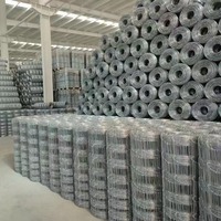 Vente en gros d'usine, filet de protection pour vaches en acier galvanisé revêtu de PVC de 4 pieds, clôture de ferme, élevage de vaches, moutons, cerfs, treillis, portails, protection contre les rongeurs