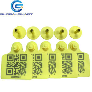 GS-ET01 맞춤형 <span class=keywords><strong>UHF</strong></span> 장거리 <span class=keywords><strong>RFID</strong></span> 동물 귀 태그 암소 돼지 양 가축 관리 - Product Image 4