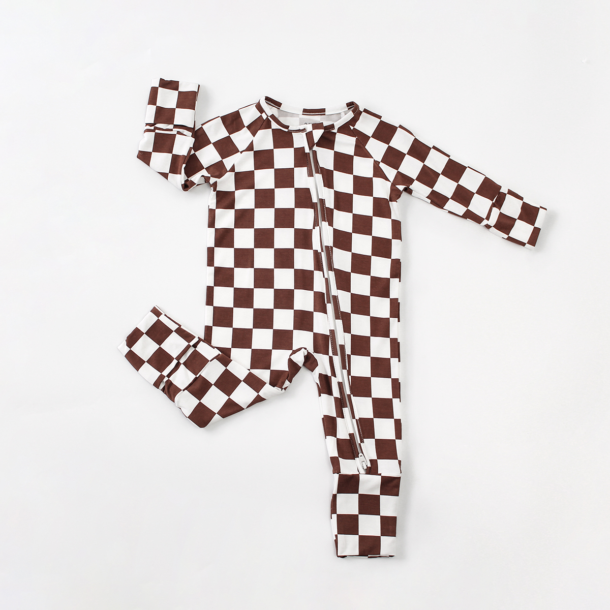 Marron et blanc