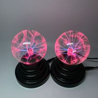 Erstaunliche Magie 3 Zoll Kugel USB-Kabel Power Ion Glowing Plasma Ball Light Desktop Magic Nacht lampe