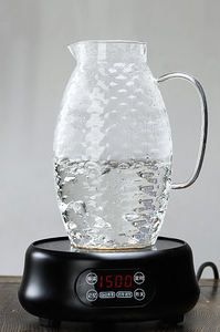 <span class=keywords><strong>Pichet</strong></span> à <span class=keywords><strong>eau</strong></span> <span class=keywords><strong>en</strong></span> verre borosilicaté haute température antidéflagrant avec poignée - Product Image 5