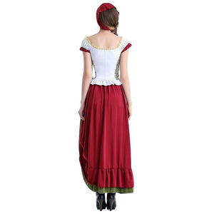 Robe longue de fille de l'Oktoberfest, costume de demoiselle d'honneur de l'Oktoberfest, nouveau costume sexy pour femmes, fête bavaroise d'Oktoberfest, femmes adultes - Product Image 4