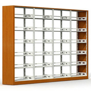 Muebles Escolares de Alta Calidad, Estantería para Documentos de Biblioteca, Estantería de Madera y Metal para Universidad y Estudiantes - Product Image 6